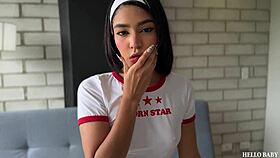 Upcoming Pornstar Gets Fucked in Her Ass