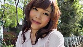 Asian Japanese Girl in Intimate Encounter