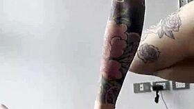 Blowjob For The Cuckold With Cum In Mouth