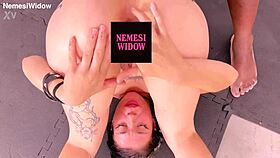 Nemesi, can you handle this huge BBC at the gym?