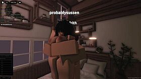 UNA FAN TIMIDA ME ENTREGA SU CUERPO PARA COJERMELA COMO YO QUIERO ROBLOX LITFRITH