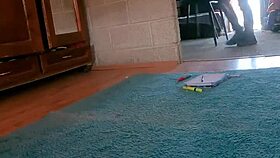 hidden cam catches colombian latina in skirt upskirt