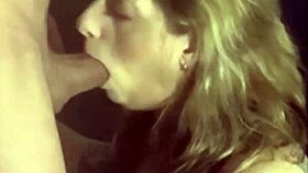 Horny Milf Wife Sucks Big Cock With Huge Cumshot