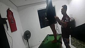 Muscular Indian Ties Petite Babe for Intense Fucking