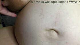 Guy Cums Inside Pregnant Pussy Quickly