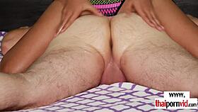 Naughty Amateur Thai Massage Teen 18+ Fong Fucked By Her Horny European Client