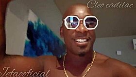 Cleo Cadillac Fucks Funkeiro's Thick Dick In The Hair!