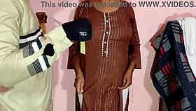 Desi bhabhi got fucked by dress tailor after he accidentally touched her pussy 😏