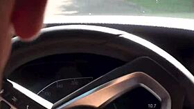 Petite Alyssa's Bubble Butt Stretched by Big Cock Outdoors