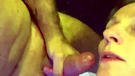 huge brazilian milf alina swallows cum in mouth orgasm!