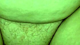 cumming on and in wifes pussy on table