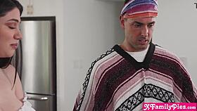 Wild threesome with Alyx Star and group for intense stuffing