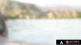 Wow, Jelena Jensen's Pussy Eaten By Coach After Pool Massage!