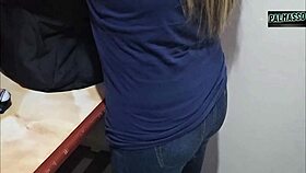 I traded sex for cash with a horny immigrant in a cheap hotel, letting her ride me deep and blow me hard.