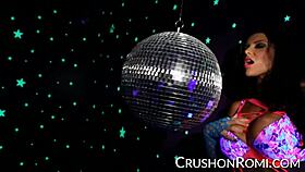 Crush Girls - Romi Stuffing Her Shaved Pussy With Toys