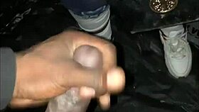 homeless bbw robo fiend swallows huge cock pt1