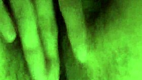 Hairy pussy drips from intense orgasm