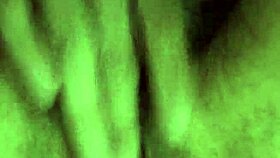 Hairy pussy drips from intense orgasm