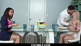 freeusing my stepmom nina dolci and his stepsister jazmin luv - cncmilf