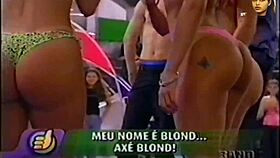 want to see this blonde brazilian strip for team axe tv?