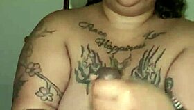 Chubby Bbw Polishes My Black Metal Chubby Pole