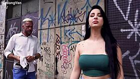 Big Boob Beauty Picked Up For Anal Bangvan Sex