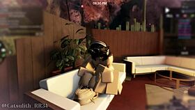 The sexy elf girl and I fucked all over the sauna, creampie included! 😏🔥