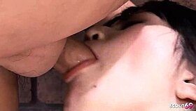 full uncensored jav casting porn with japanese girl 18 with hairy pussy by fat cock older guy in japan