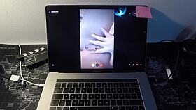 Passionate Spanish MILF actress fucks fan on webcam, Leyva Hot CTDX