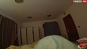 She hasn't realized she sucked him off and he fucked her with intense passion