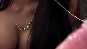 horny 18yo brunette sucks balls hard petite latina deepthroat mouth fuck rimjob