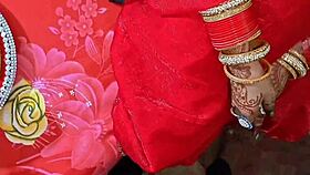 Beautiful Indian babe celebrates Karwa Chauth with friends