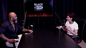 Annie Clementine nervously gets tattooed in group exposure