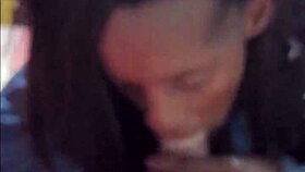 Porn Boss Gets Best Blowjob by Black Slut Close-Up