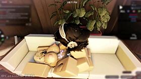 The sexy elf girl and I fucked all over the sauna, creampie included! 😏🔥