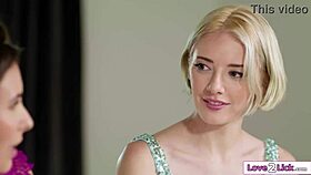 Milf Can Resist Her Friend's Teen Kiss?