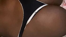 Aline relaxes on my bed