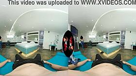 big booty latina getting her ass pounded in vr