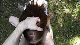 A Random Encounter Ended With A Blowjob Outdoors