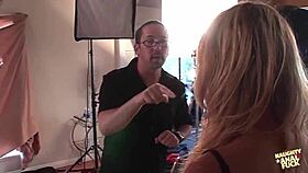 Blonde Latina Takes Two Bulls in Threesome, Gets DP and Bukkake