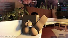 The sexy elf girl and I fucked all over the sauna, creampie included! 😏🔥