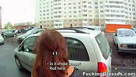 Fucking Glasses - Not Shy To Fuck On Stairway Rina Teen 18+ Porn