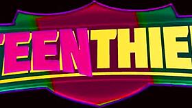 Young woman gets thrilled by the manager