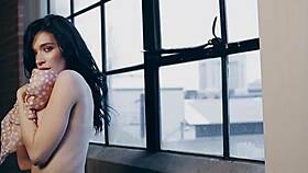 beautiful milf morgan hovanek posing in lingerie showing perfect body