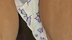 Bbc Stranger Cums Inside Panties In Public Toilet On Beach