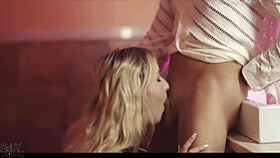 watch french blonde teen 18+ crave argentinian and cuban cocks in interracial threesome