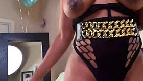 Watch Nyla Storm twerk her big booty as you vibrate her pussy?