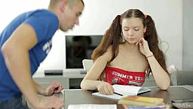 Tiny Teen 18+ Angelica Is A Good Studen The Teachers Said