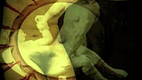 vintage erotic art collection featuring hairy retro antique pieces with sensual themes