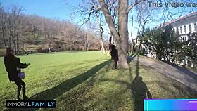 easter bunny sluts katy and mia get stuffed in wild egg hunt